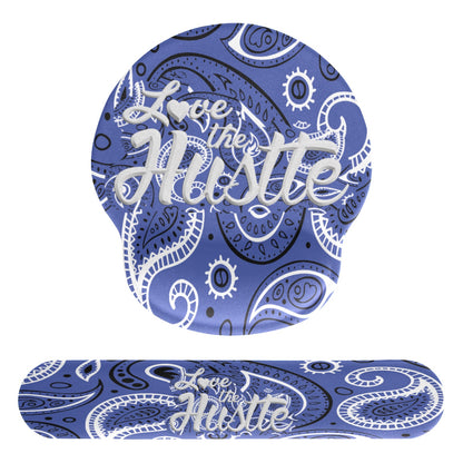Love The Hustle Mouse Pad and Hand Rest Set
