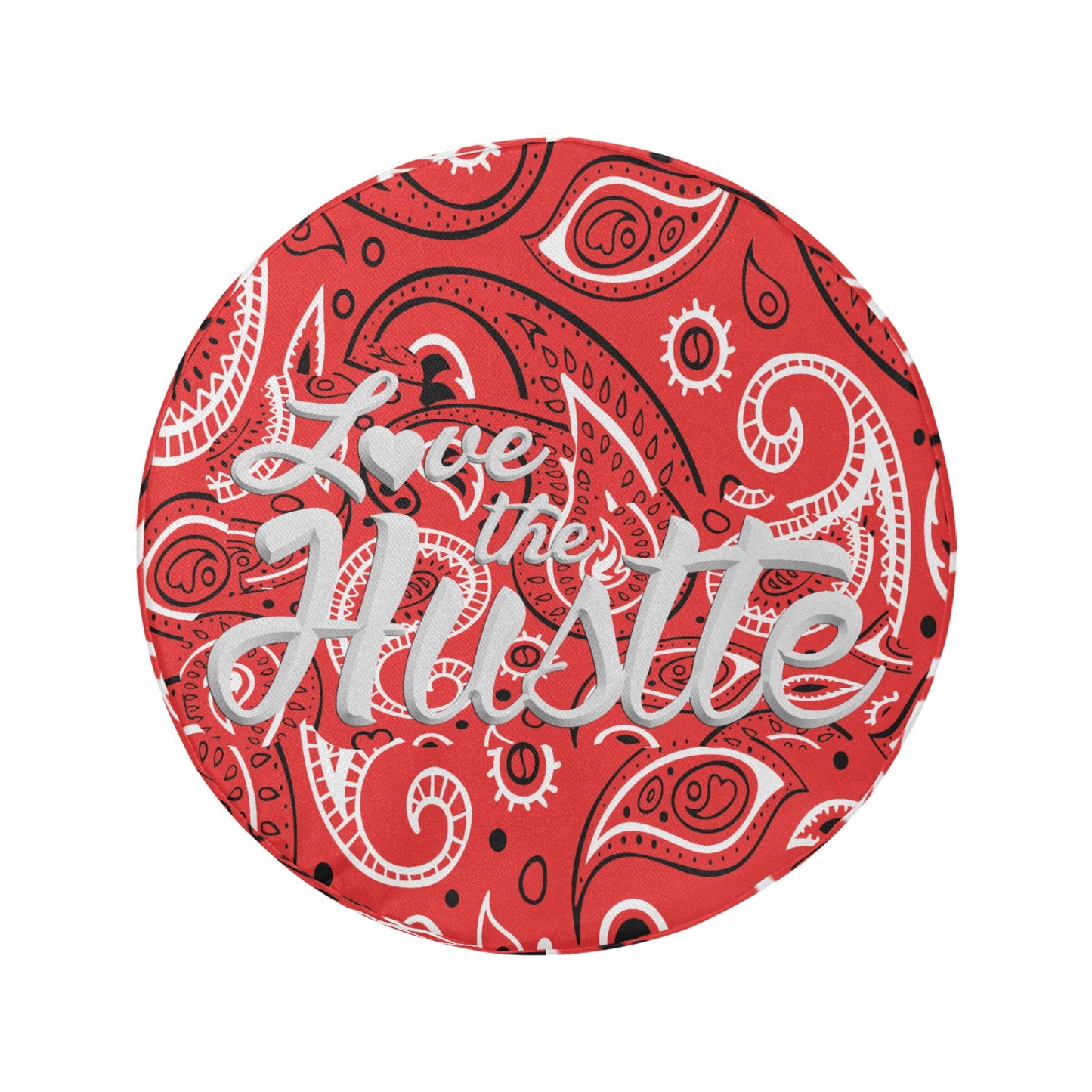 Love The Hustle Spare Tire Cover(Large)(17")