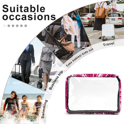 Love The Hustle™ Bandana Transparent Storage Bag – Five in One Collection