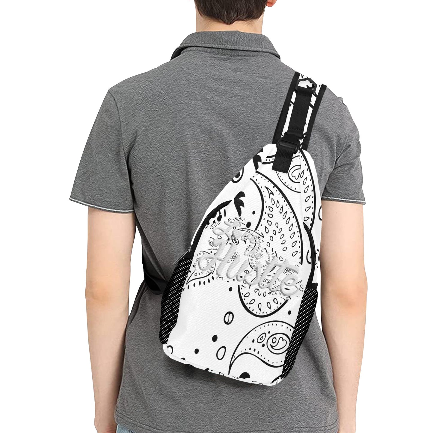 Love The Hustle™ Men's Casual Chest Bag Bandana Collection