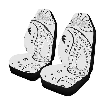 Love The Hustle Car Seat Cover Airbag Compatible(Set of 2)