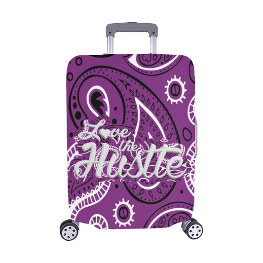 Love The Hustle™ Bandana Luggage Cover Collection (Medium – 22"–25")
