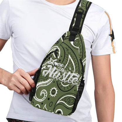 Love The Hustle™ Men's Casual Chest Bag Bandana Collection