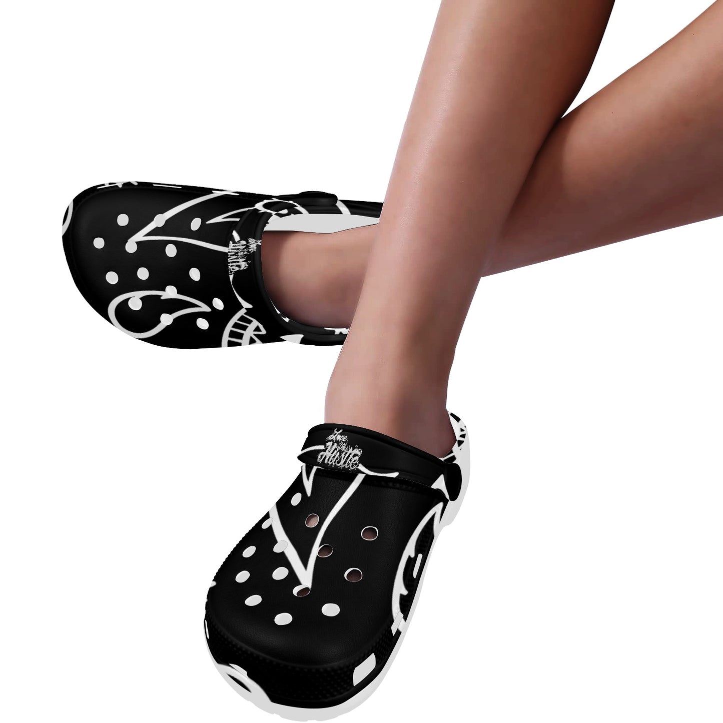 Love The Hustle Bandana Adults Clogs Collection