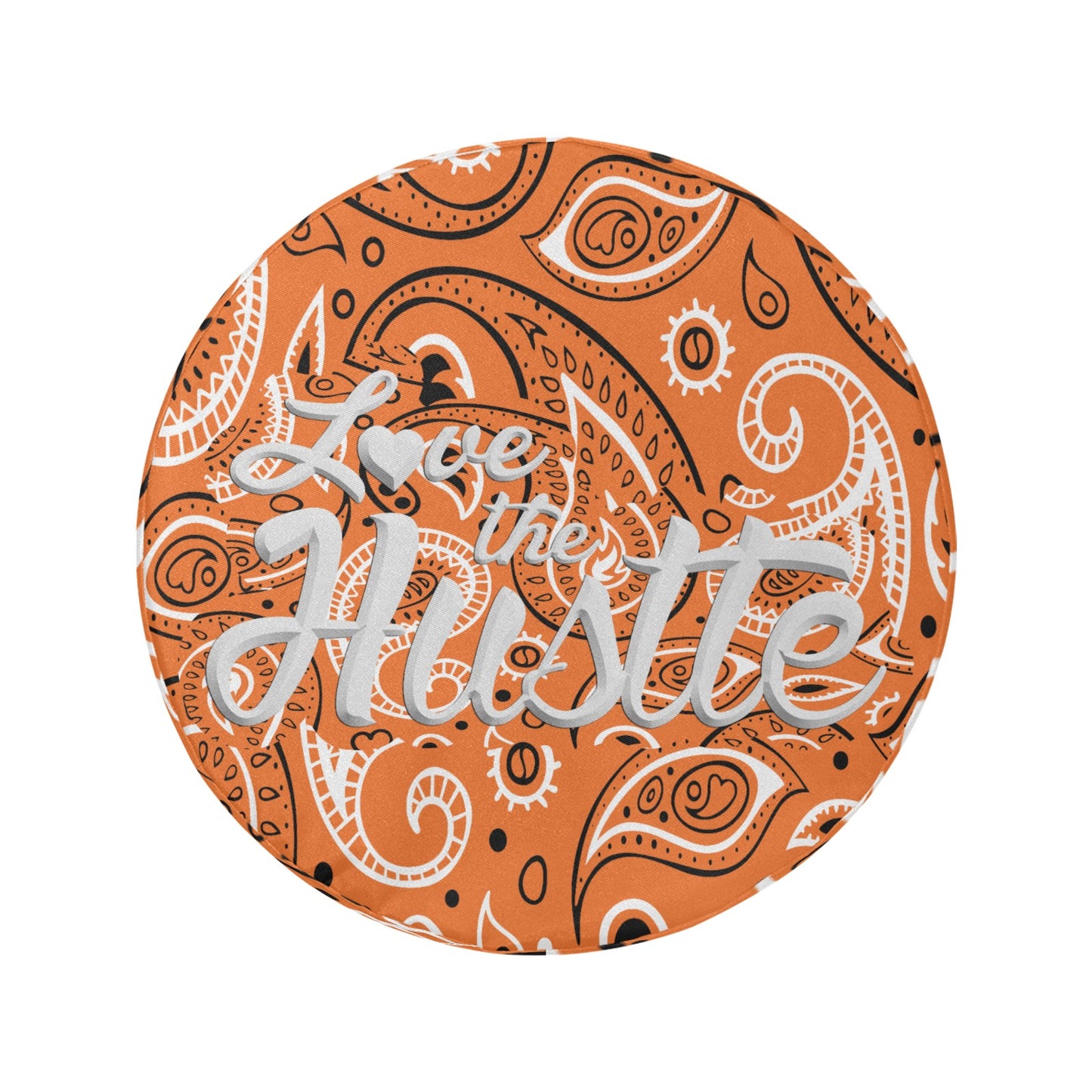 Love The Hustle Spare Tire Cover(Large)(17")