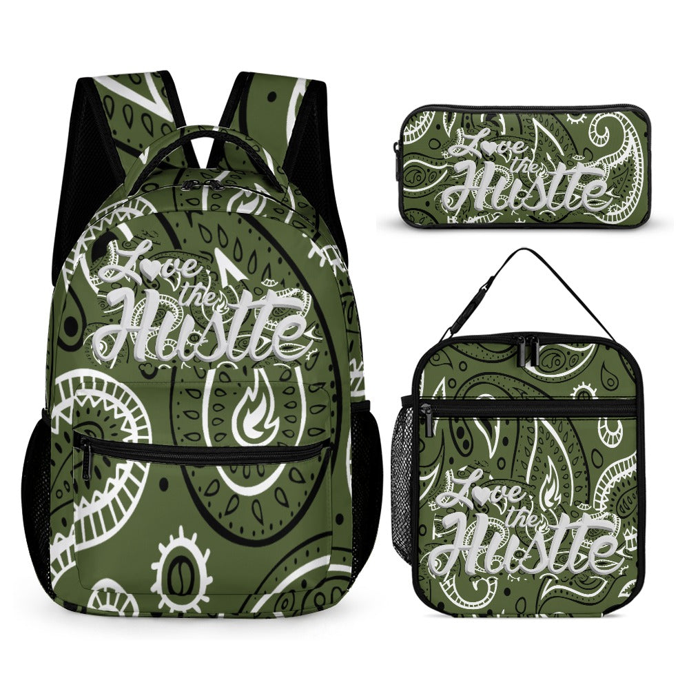 Love The Hustle™ Bandana Three-Piece Set Combination Collection