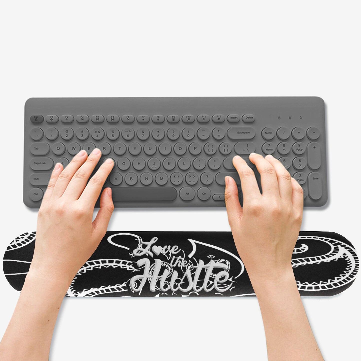 Love The Hustle Keyboard Hand Rest