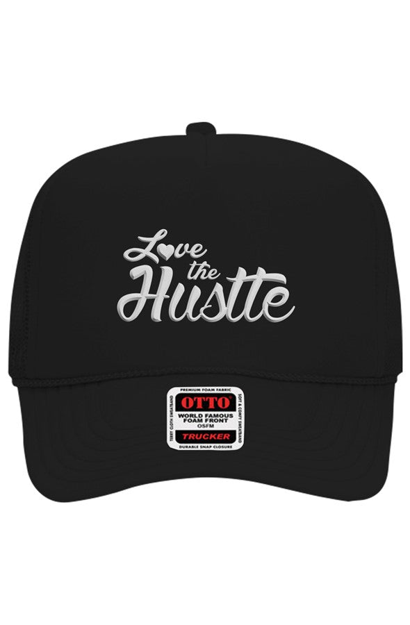 Love The Hustle 5 Panel Trucker Hat