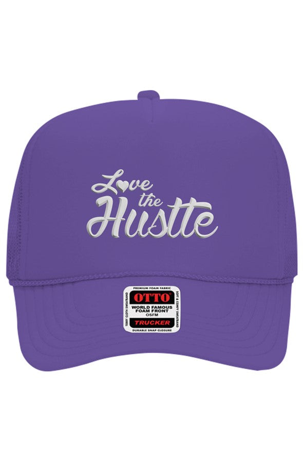 Love The Hustle 5 Panel Trucker Hat