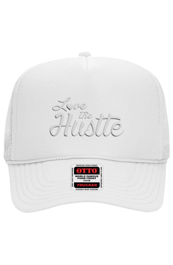 Love The Hustle 5 Panel Trucker Hat