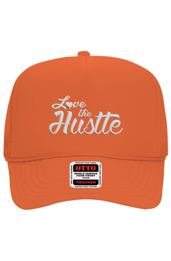 Love The Hustle 5 Panel Trucker Hat