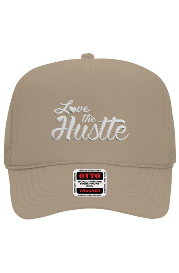 Love The Hustle 5 Panel Trucker Hat