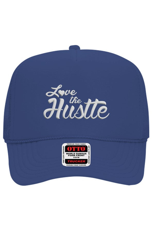 Love The Hustle 5 Panel Trucker Hat