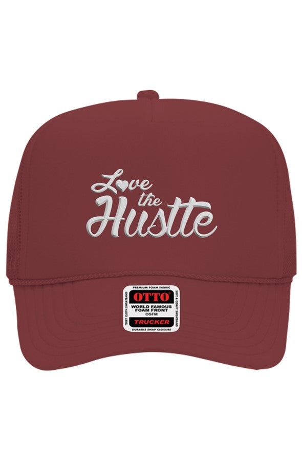 Love The Hustle 5 Panel Trucker Hat