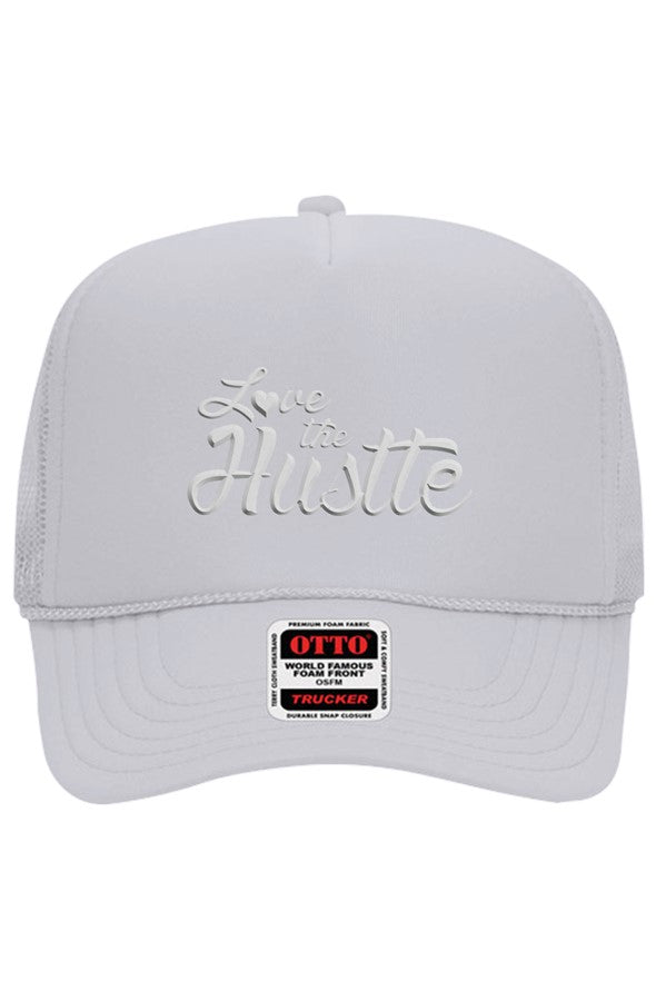 Love The Hustle 5 Panel Trucker Hat