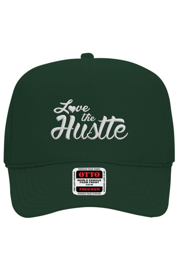 Love The Hustle 5 Panel Trucker Hat