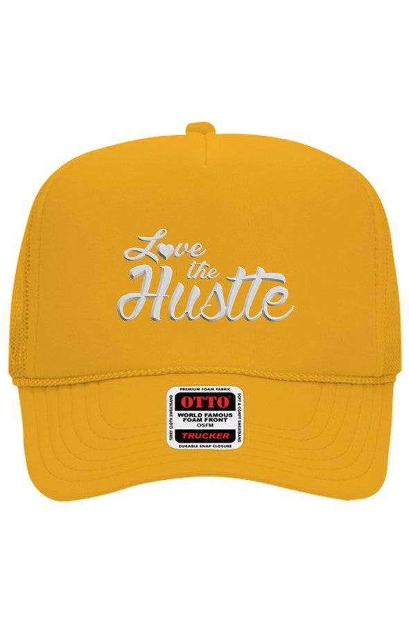 Love The Hustle 5 Panel Trucker Hat