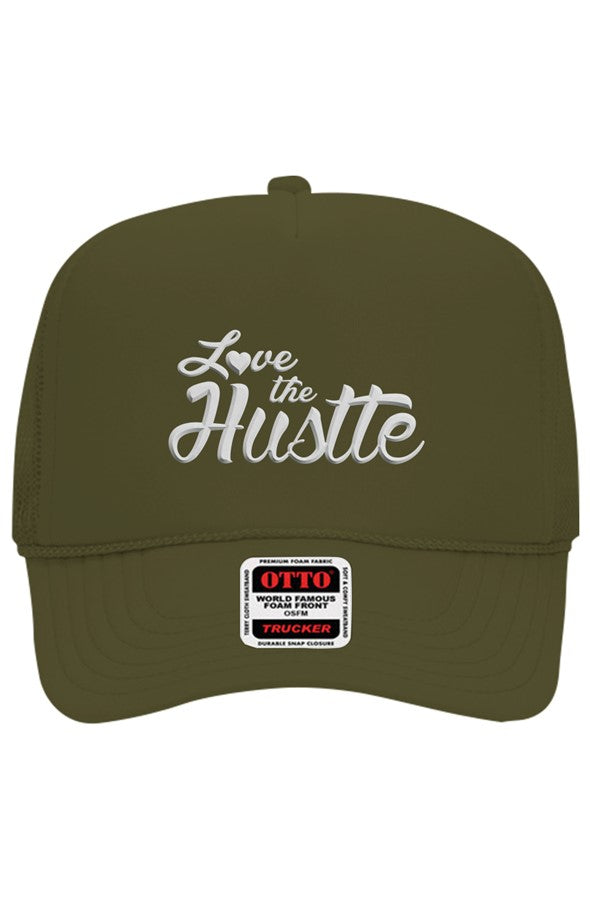 Love The Hustle 5 Panel Trucker Hat