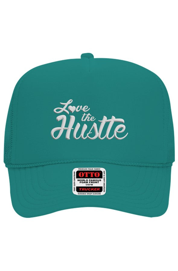 Love The Hustle 5 Panel Trucker Hat