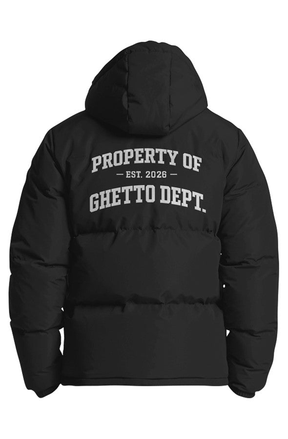 Ghetto Dept. Hooded Puffer Jacket
