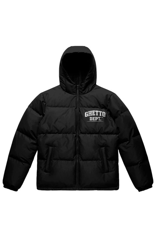 Ghetto Dept. Hooded Puffer Jacket