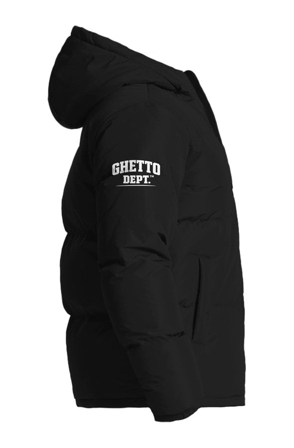 Ghetto Dept. Hooded Puffer Jacket