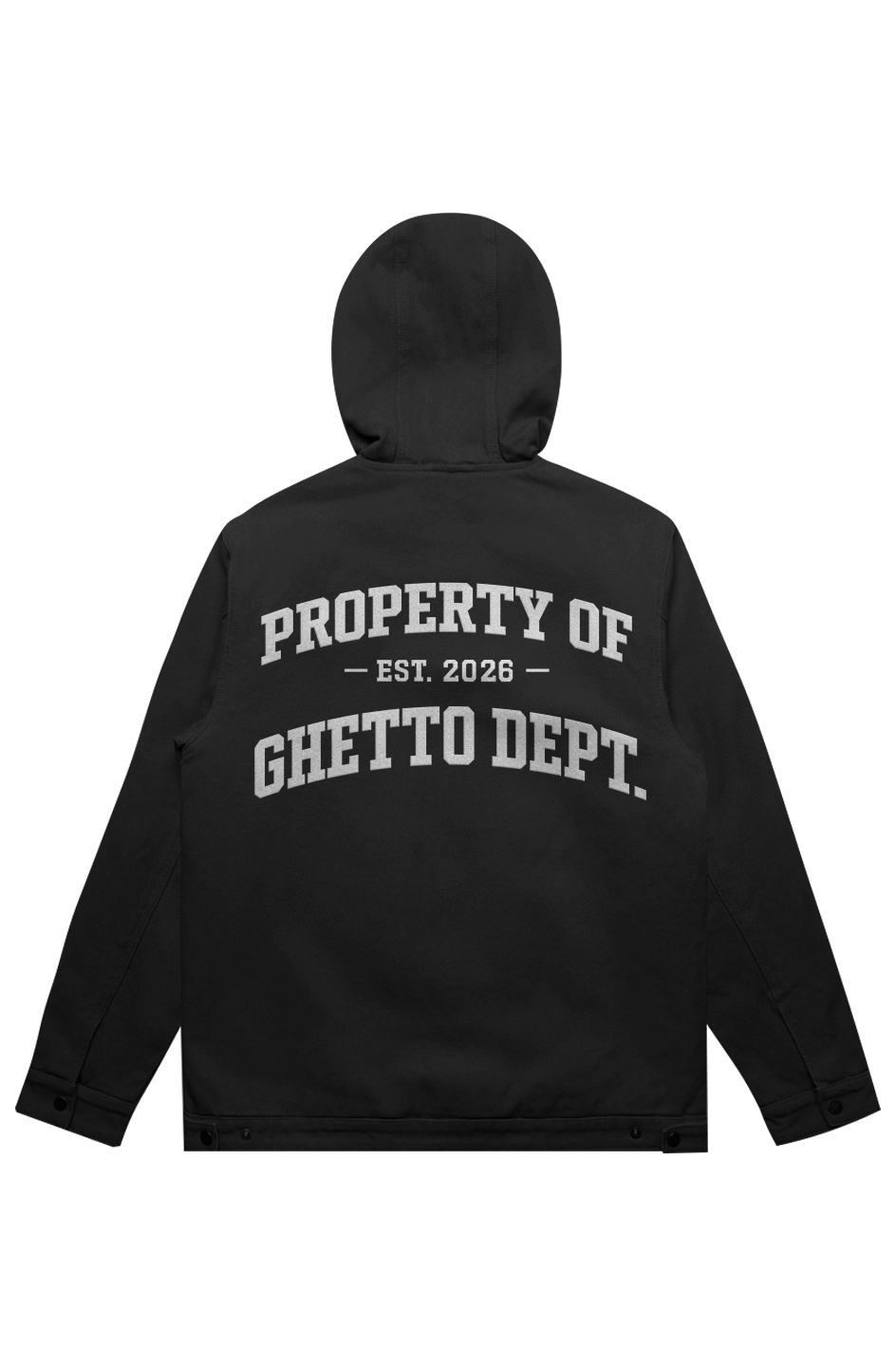 Ghetto Dept. Canvas Hooded Jacket