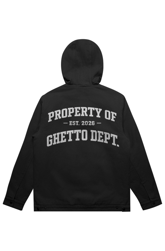 Ghetto Dept. Canvas Hooded Jacket