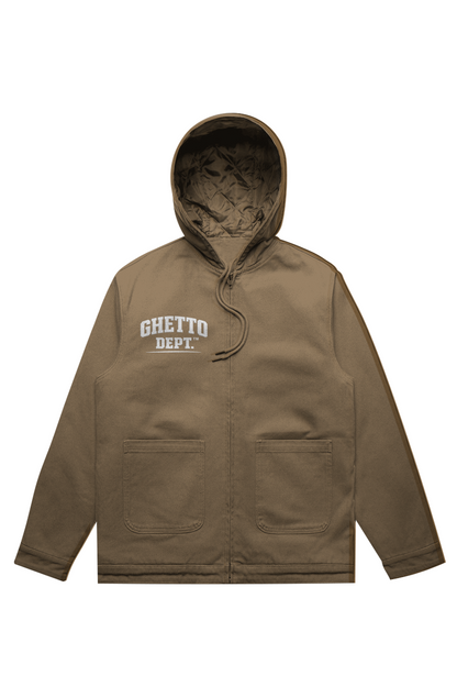 Ghetto Dept. Canvas Hooded Jacket