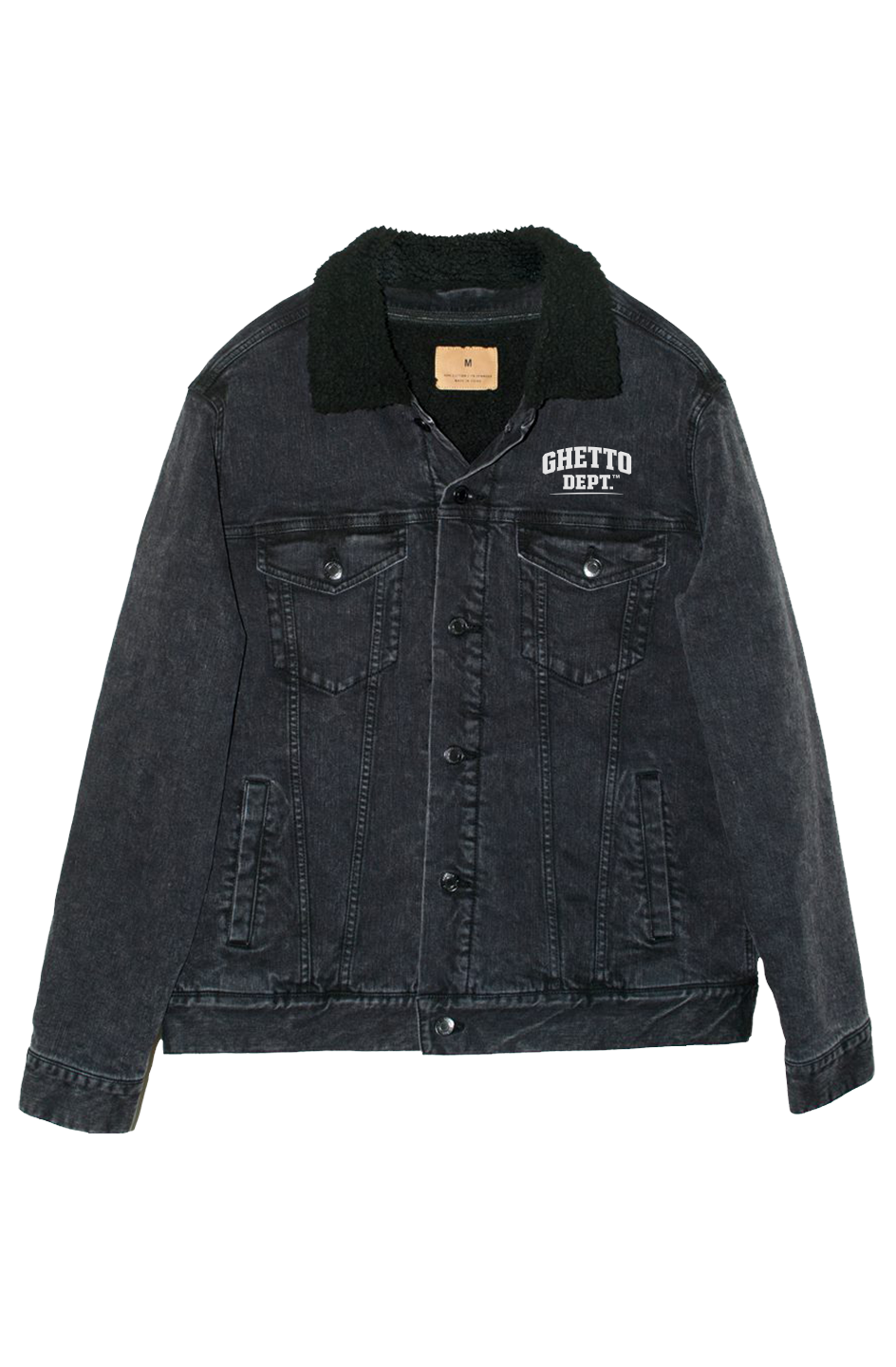 Ghetto Dept. Uni Sherpa Lined Denim Jacket
