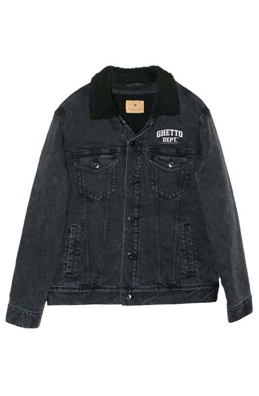 Ghetto Dept. Uni Sherpa Lined Denim Jacket