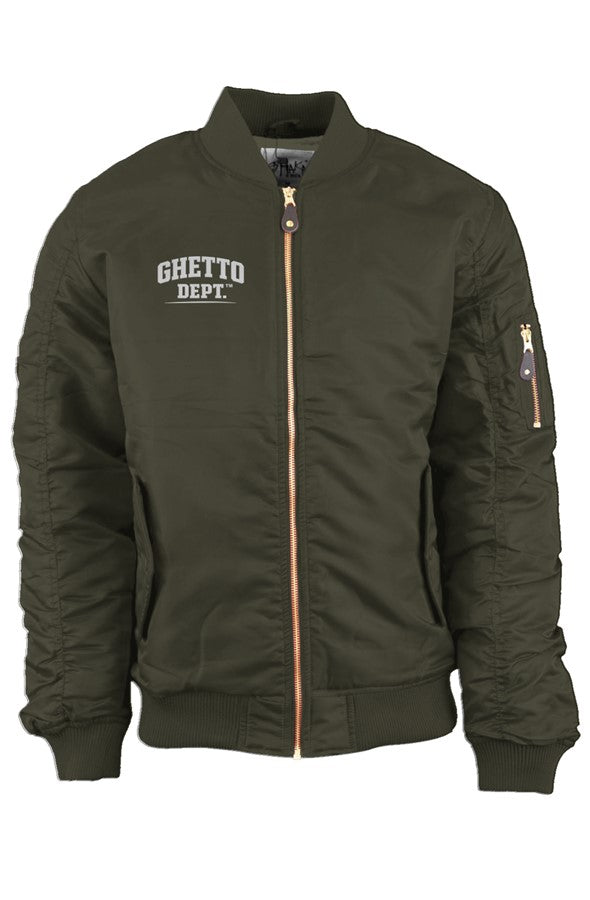 Ghetto Dept. Uni Bomber Jacket