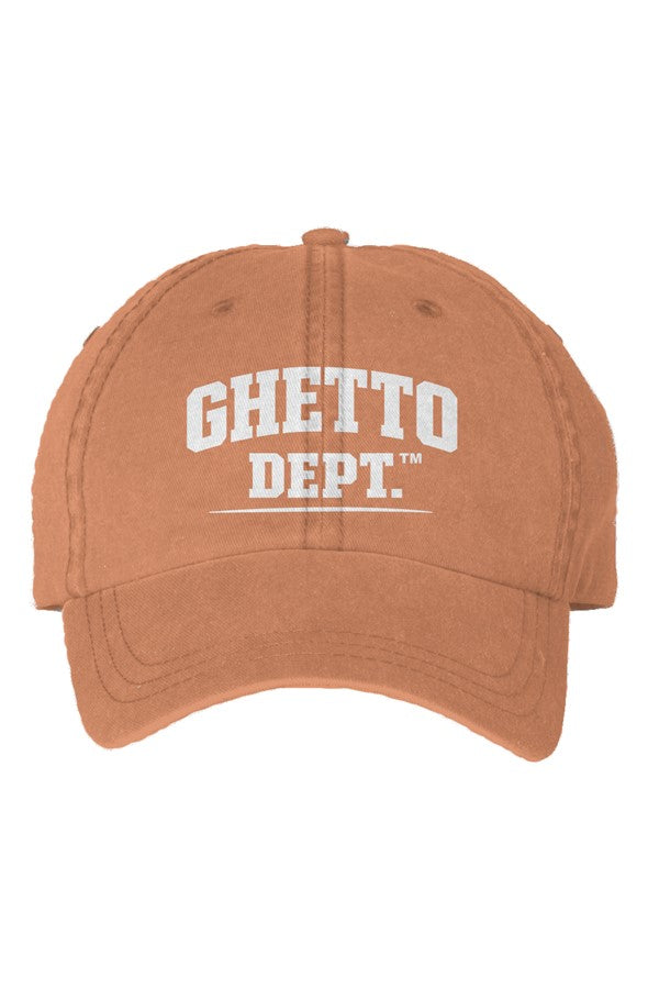 Ghetto Dept. Embroidered Pigment Dyed Cap