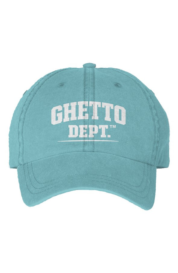 Ghetto Dept. Embroidered Pigment Dyed Cap