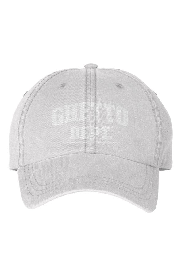 Ghetto Dept. Embroidered Pigment Dyed Cap