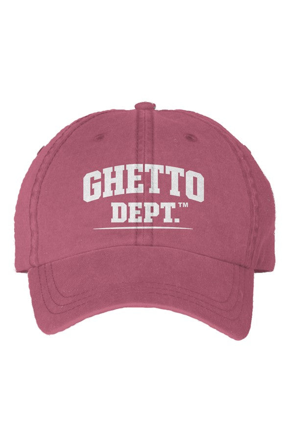 Ghetto Dept. Embroidered Pigment Dyed Cap
