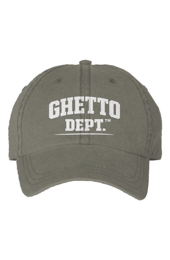 Ghetto Dept. Embroidered Pigment Dyed Cap