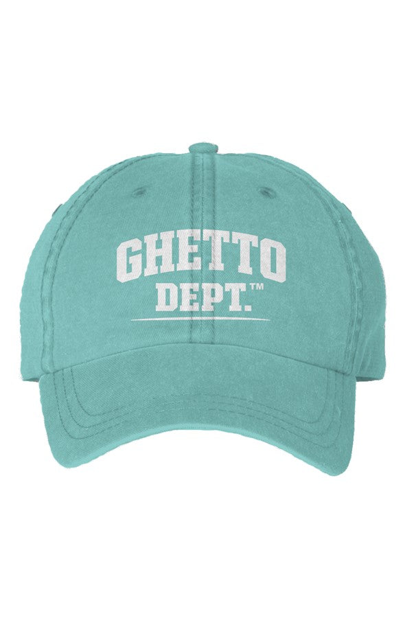 Ghetto Dept. Embroidered Pigment Dyed Cap