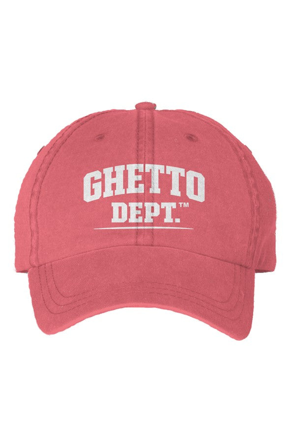Ghetto Dept. Embroidered Pigment Dyed Cap
