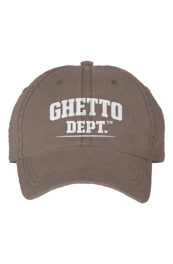 Ghetto Dept. Embroidered Pigment Dyed Cap