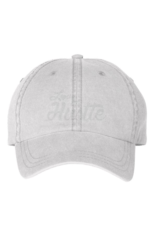 Love The Hustle Embroidered Pigment Dyed Cap
