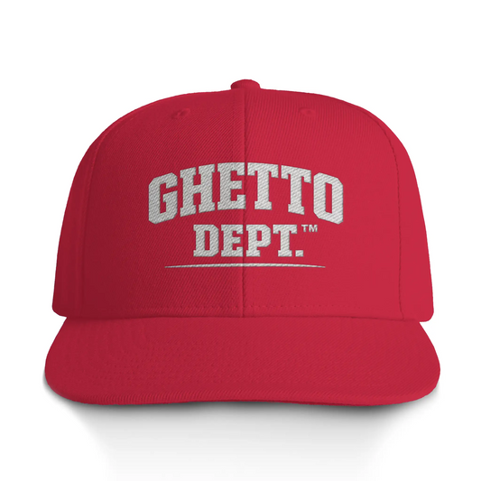 Ghetto Dept. Embroidered Otto Snapback Hat