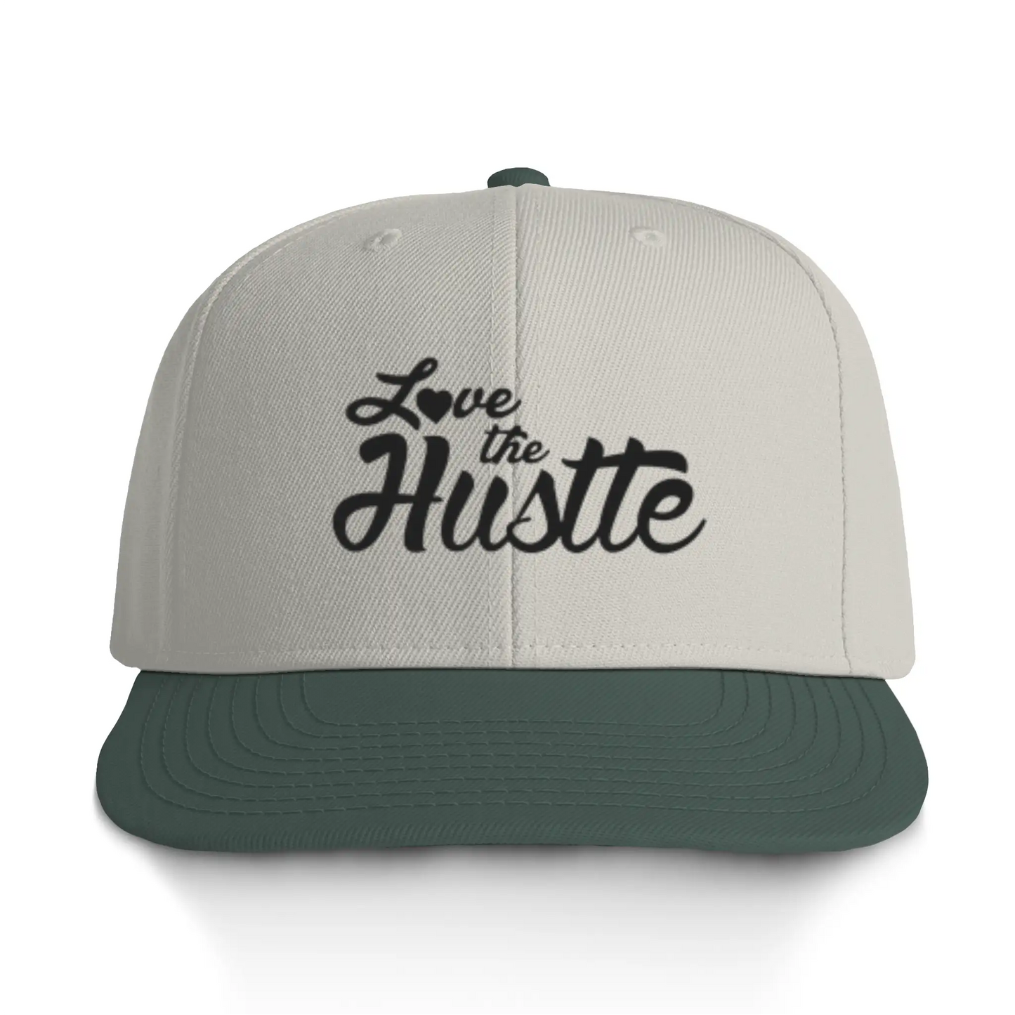 Love The Hustle Natural Baseball Cap