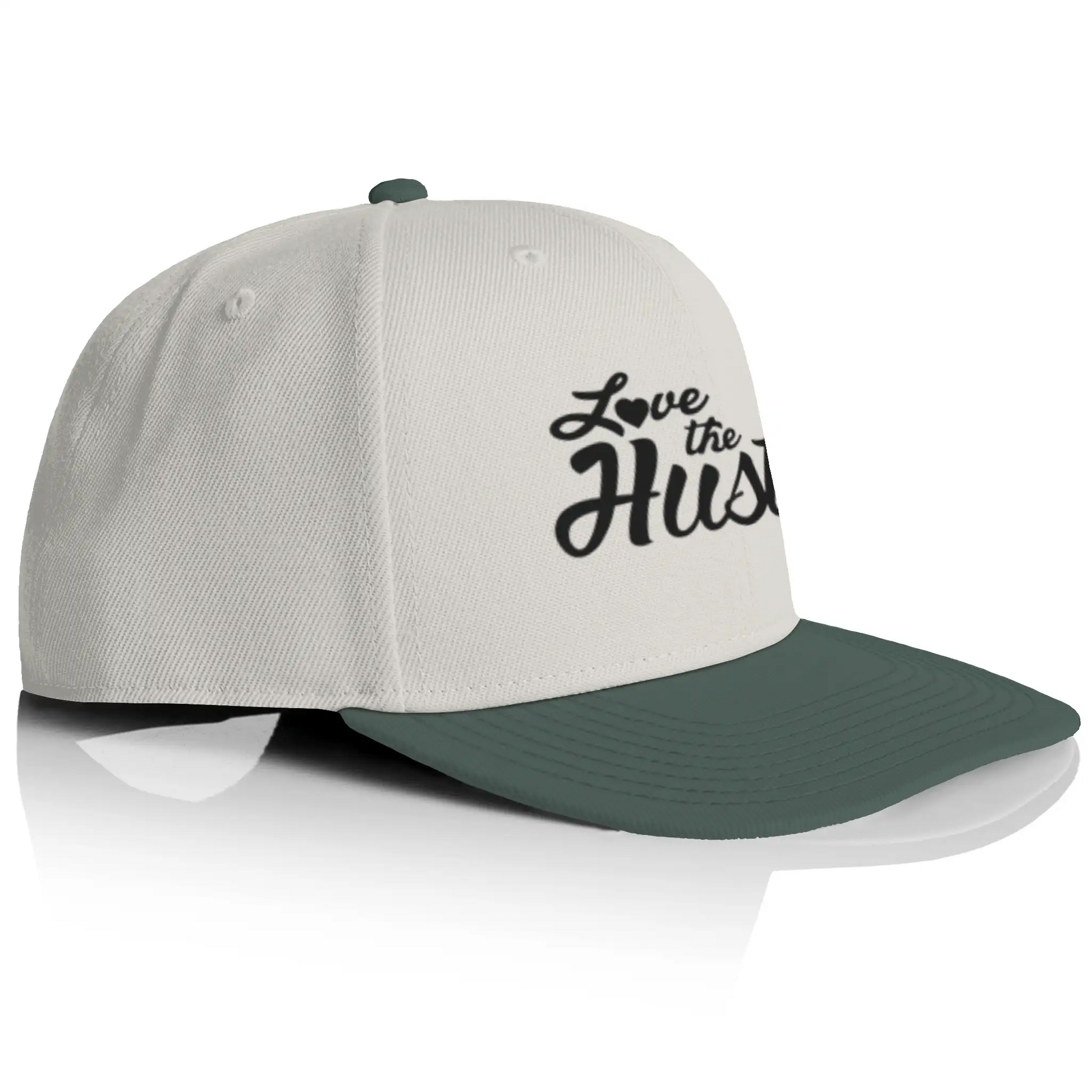 Love The Hustle Natural Baseball Cap