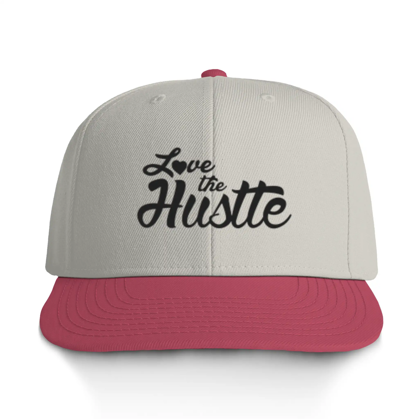 Love The Hustle Natural Baseball Cap