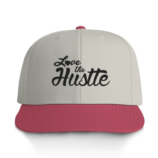 Love The Hustle Natural Baseball Cap