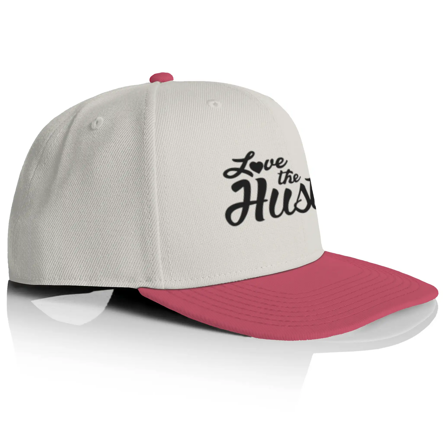 Love The Hustle Natural Baseball Cap