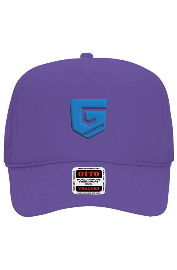 Ghetto Dept. Blue Shield 5 Panel Trucker Hat