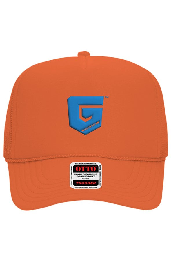 Ghetto Dept. Blue Shield 5 Panel Trucker Hat