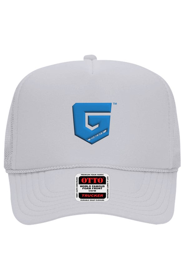 Ghetto Dept. Blue Shield 5 Panel Trucker Hat